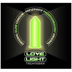 12 Buc. Prezervative Fosforescente Love Light