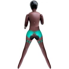 Papusa Gonflabila Candy Dolls "Angela" Negru