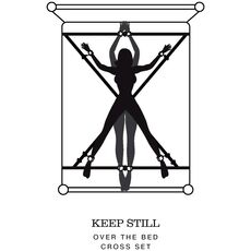 Set Bondage Fifty Shades of Grey "Keep Still" - Negru