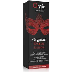Gel Intim Orgie, Orgasm Drops Kissable, stimulent forte, 30 ml