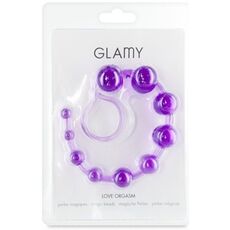 Bile Anale Glamy "Love Orgasm" 30 cm - Violet