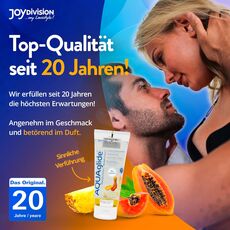 Lubrifiant JoyDivision "Aquaglide" 100 ml - Fructe Exotice