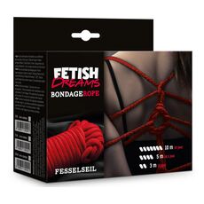 Sfoara Bondage Fetish Dreams "Bondage Rope" 3 Metri - Rosu