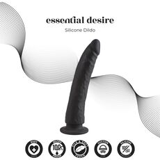 Dildo VIRGITE - ESSENTIALS negru