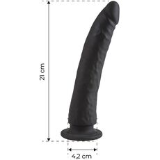 Dildo VIRGITE - ESSENTIALS negru