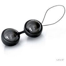 Bile Vaginale  Kegel Lelo "Luna Beads Noir" 7,5 cm - Negru