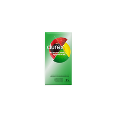 Prezervative cu Arome de Fructe Durex "Tropical Mix Pleasure Fruits" 12 Bucati