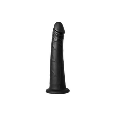 Dildo Adaptor Vac-U-Lock, Kiroo, KEON, Silicon, Negru, subtire, 19,1 cm x 4,7 cm