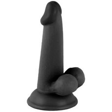 Dildo realistic VCSNOVELTY Mr.Rude, negru, 16cm