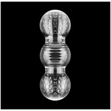 Masturbator Ice Girl Texturat, Transparent 14 cm