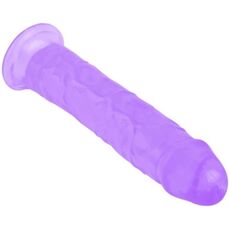 Dildo violet 22cm VSCNOVELTY ventoza baza harness compatibil