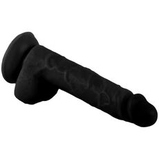 Dildo VSCNOVELTY MR RUDE negru 21cm dimensiune mare ventoza baza