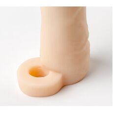 Prelungitor Penis Virgite &raquo;Realistic Sleeve&laquo; 17 cm - Natural
