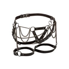 Harnasament cu Lanturi Plus CalExotics - Negru