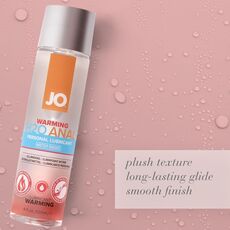 JO H2O Anal Warming textura densa nu curge utilizare