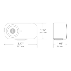 Lovense Webcam 2 - Camera Web 4K, senzor 1/2", HDR, 63mm x 35mm x 45mm