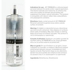Lubrifiant siliconic JO Premium Original 480ml