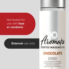 Ulei Masaj Erotic JO Aromatix Ciocolata 120ml_4