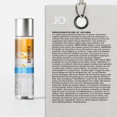 JO H2O Anal Original 133 ml back of pack INCI Glycerin Methylparaben Propylparaben FDA