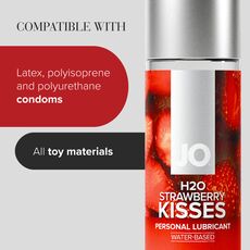 Lubrifiant JO H2O Strawberry Kiss 30ml
