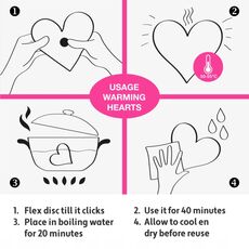 Inima incalzitoare Loverspremium Hot Massage Heart XL