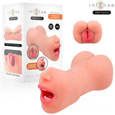 Masturbator Intense Deep Touch Riley Double Mouth Vagina - 19 cm