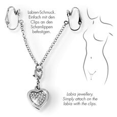 Lantisor Intim Heart-shaped Chain_4