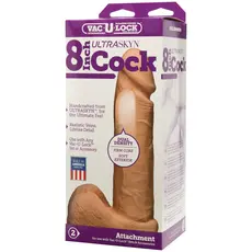 Dildo Doc Johnson Vac-U-Lock UR3 8inch , [20cm x 5cm]