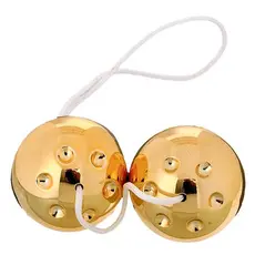 Bile Vaginale Kegel Seven Creations "Gold" 9,1 cm - Galben_2