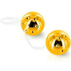 Bile Vaginale Kegel Seven Creations "Gold" 9,1 cm - Galben_1