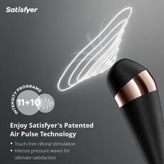 Satisfyer Pro 3+ cu vibrator si suctiune