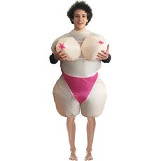 Costum gonflabil AirSuit cu sani XXL, sistem de umflare inclus, creat de OriginalCup
