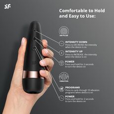 Satisfyer Pro 3+ cu vibrator si suctiune