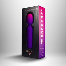 Aparat masaj Wand, Bagheta Glo-Girl, Rocks-Off, 10 Vibratii