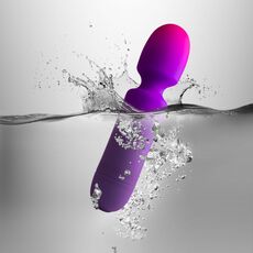 Aparat masaj Wand, Bagheta Glo-Girl, Rocks-Off, 10 Vibratii