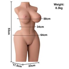Papusa sexuala din Silicon 3D Femeie Realistica Page cu Bust Vagin si Anus_4