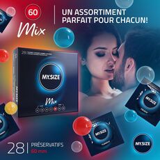 Prezervative MY.SIZE MIX Condoms 60 mm - 28 bucati_1