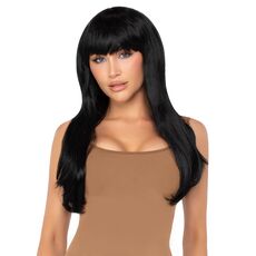 Peruca Leg Avenue Bangin Long Straight Wig Negru