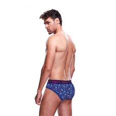 Chiloti Barbati Envy, Magic Unicorn Brief - albastru-vedere spate