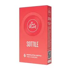 ​Prezervative Love Match Sottile, ultra subtiri, 6 buc.