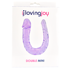 Double Mini Dildo, Loving Joy, Roz, 28 cm