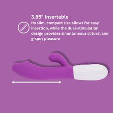 Vibrator Rabbit Jessica Semi-Realistic, 10 Vibratii