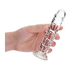 Dildo Realistic REALROCK Suction Cup - 16 cm, Transparent_1