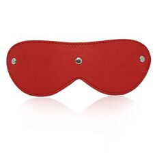 Masca Ochi din Piele Rosie - pentru jocuri fetish
