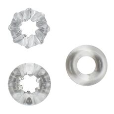 Set de inele pentru penis JoyRings pentru potenta, 3 bucati