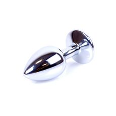 Dop Anal Plug Jewellery Silver Red_3