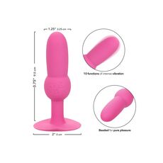 Vibrator Anal CalExotics Beaded Probe - Roz