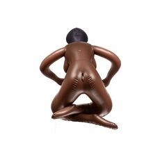 Papusa Gonflabila sexuala CalExotics Cum Close, Caramel - vedere spate