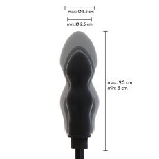 Dildo Gonflabil Hidden Desire Extreme Starter Negru - vedere laterala