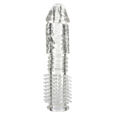 Prelungitor Penis cu Tepi Silicone Sleeve Super Stretch, 14 cm